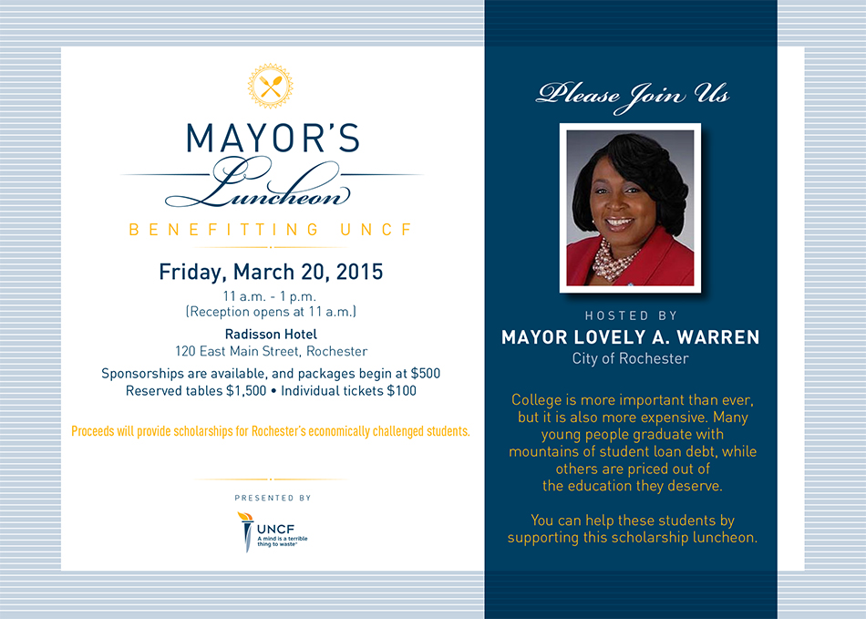 Friday, March 20, 2015 - Rochester Mayor's Luncheon