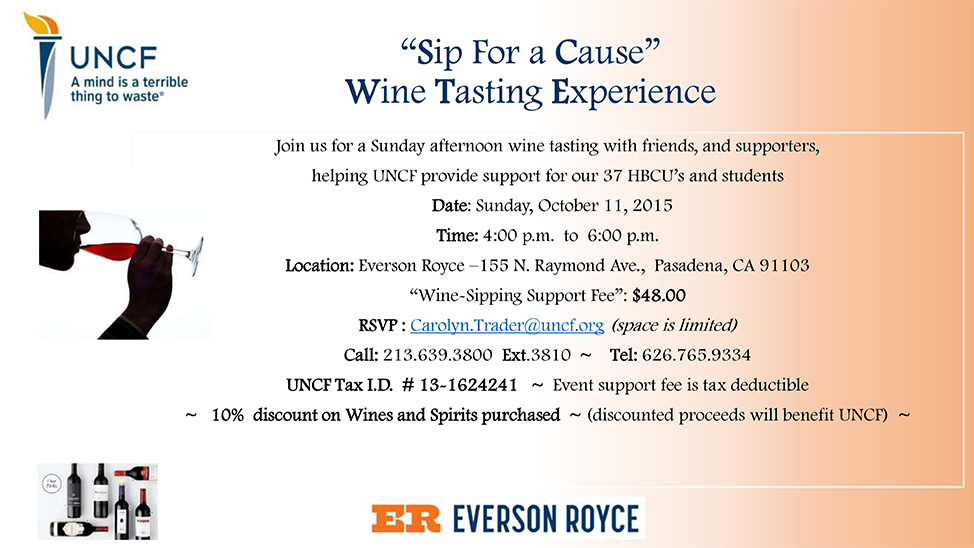 Sip For a Cause - Wine Tasting Experience