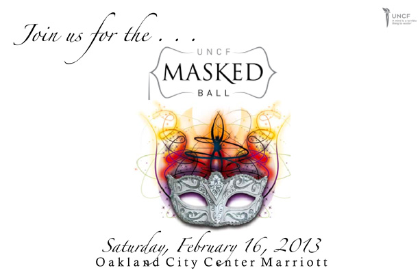 UNCF Masked Ball Oakland 2013